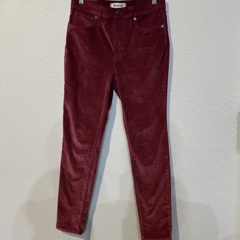 Madewell 10" High-Rise Skinny Jeans: Garment-Dyed Edition Size 27P/26"ism